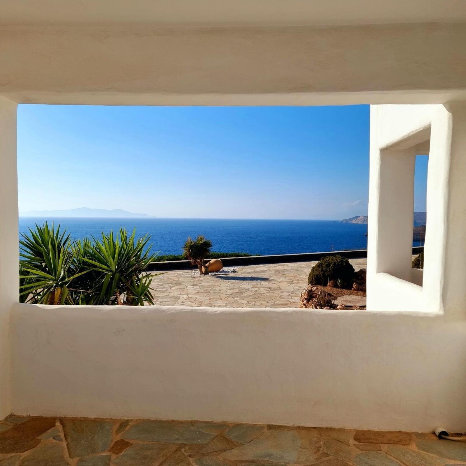 Syros Apartments Suites Chryssonisos Kini Luaran gambar
