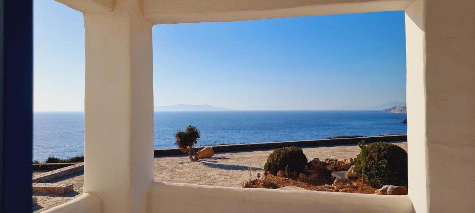 Syros Apartments Suites Chryssonisos Kini Luaran gambar